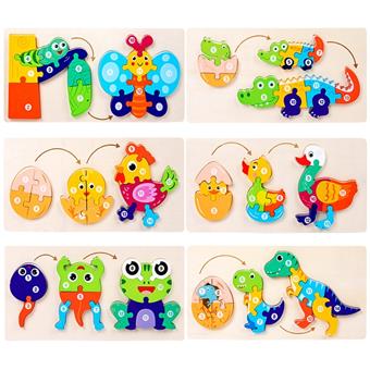 Growth 3D Puzzle   ITEM NO.： W044020