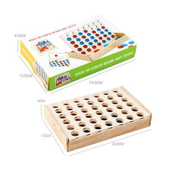Wooden tabletop puzzle game: Three dimensional quadruple chess   ITEM NO.： W049326