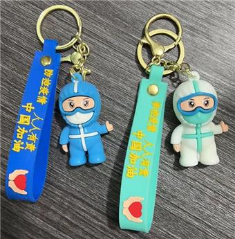 Anti epidemic Angel Cute Keychain Exquisite Women's Bag Key Pendant Doll Couple Small Pendant Car Keychain Explosive   ITEM NO.： W048414