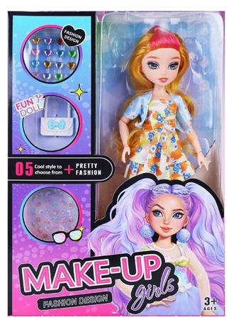 A 10 inch makeup doll is sufficient   ITEM NO.： W060094