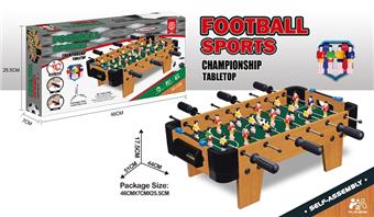Wooden football table (with feet)   ITEM NO.： W060919
