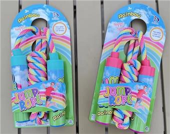 Children's Rainbow Jump Rope   ITEM NO.： W041442