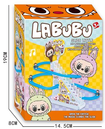 Labubu climbing stairs (6 pieces)   ITEM NO.： W057446