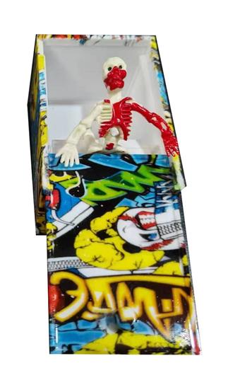 Skeleton Trick Box   ITEM NO.： W042630