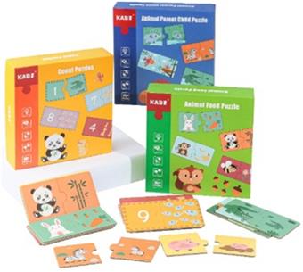 Animal Parent Child Puzzle   ITEM NO.： W043980