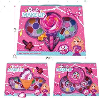 Makeup Set 3 Mixed Children's Cosmetics Toy Set Girl Simulation Princess Makeup Play Home   ITEM NO.： W059943