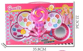 Fashion Barbie lollipop four layer cosmetics   ITEM NO.： W058361