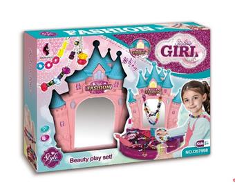 Castle dressing table (lighting and music) bead set   ITEM NO.： W058662