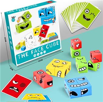 Face changing Rubik's Cube   ITEM NO.： W062118