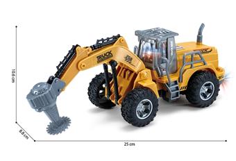 1: 30 four-way light remote control high arm cutting farmer's cart   ITEM NO.： W060571