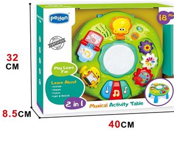 Light, music, hand clapping drums, study table   ITEM NO.： W061616