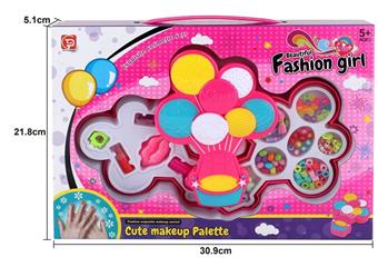 Factory version balloon with two-layer bead and cosmetics   ITEM NO.： W058065