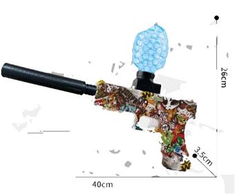 Glock Electric Graffiti Water Bullet Gun   ITEM NO.： W063046