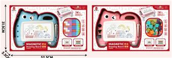 Multi functional building block puzzle drawing board, children's puzzle drawing board, mushroom nail puzzle, magnetic writing board, Tetris puzzle   ITEM NO.： W056858