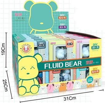 Fluid Bear DIY Sticky Diamond Bear Violent Bear Keychain Doll   ITEM NO.： W048514
