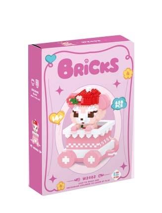Garden Party Lily Bear 658PCS (low-priced impulse version)   ITEM NO.： W045837