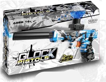 Electric Desert Eagle Water Bullet Gun (Yellow)   ITEM NO.： W064226