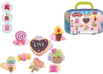 Ice cream cake series colored clay   ITEM NO.： W053240