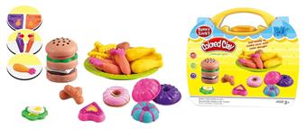 Burger donuts with 12 color puree   ITEM NO.： W053312