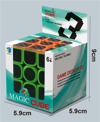 Third order solid color carbon fiber cube   ITEM NO.： W042943