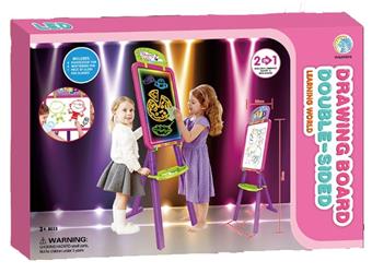 Multi functional easel (with LED lights)   ITEM NO.： W056534