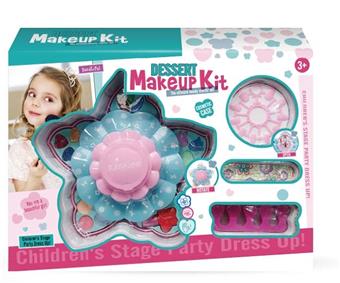 Makeup Set, Children's Makeup Toy Set, Girl Simulation Princess Makeup Play Home   ITEM NO.： W059938