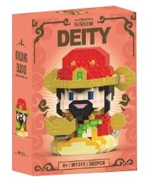 Wealth God 382PCS Low Price Surge Edition - Micro Particle Building Blocks   ITEM NO.： W044761