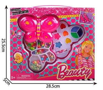 Fashion Barbie Butterfly Double layer Beads+Cosmetics   ITEM NO.： W058533