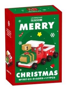 Building block train 177PCS   ITEM NO.： W044796