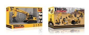 1: 16 track excavator (with light and sound)   ITEM NO.： W047385
