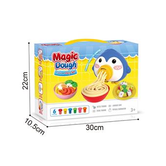 Little Penguin Clay Set Toy   ITEM NO.： W053090
