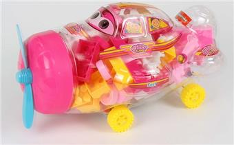 Girl Series - Plane Puzzle Building Blocks   ITEM NO.： W045290