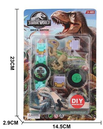Tyrannosaurus rex electronic block watch   ITEM NO.： W061413