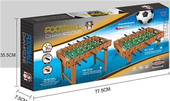 Wooden football table with long legs (8 poles)   ITEM NO.： W060964