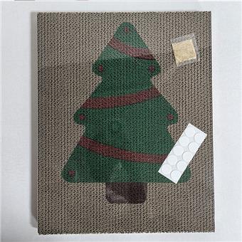 Double color Mahjong Cat Scratch Board+Catnip Double color (pattern can be customized)   ITEM NO.： W062378