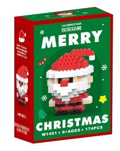 Santa Claus 174PCS (low-priced impulse version)   ITEM NO.： W045231