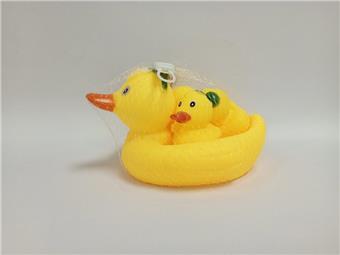 Sharp nosed duck paired with three ducklings   ITEM NO.： W041882