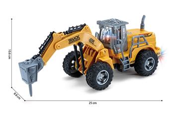 1: 30 four-way light remote control high arm drilling through farmer's cart   ITEM NO.： W060572