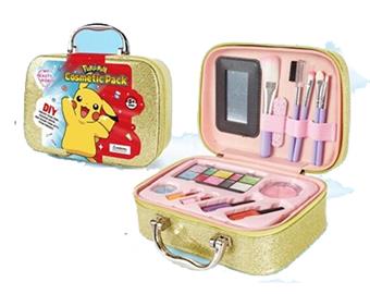 Pikachu glitter makeup bag 14pcs   ITEM NO.： W059480