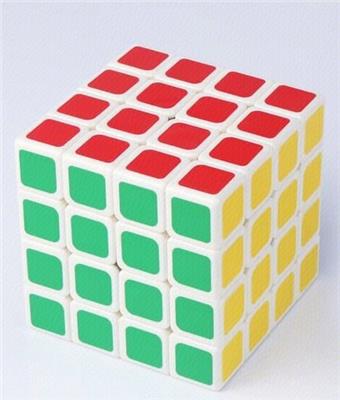 Fourth-order white background heat transfer puzzle cube puzzle puzzle puzzle puzzle puzzle puzzle puzzle toy finger game for stress relief and release   ITEM NO.： W042927