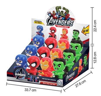Avengers Pressure Truck (12pcs/box)   ITEM NO.： W042256