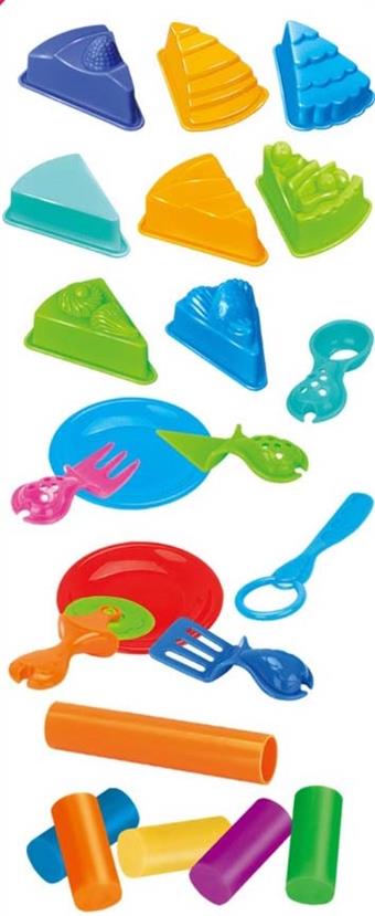 Qile Colorful Mud Cake Set   ITEM NO.： W054042
