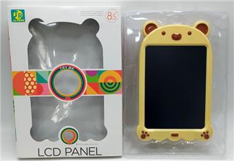 LCD writing board color teddy bear 8.5 inches (with vacuum sealed delivery battery, screwdriver, and pen)   ITEM NO.： W056580