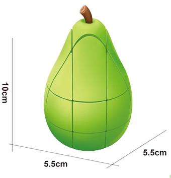Pear Cube (Fruit Cube Puzzle 3D Alien Cube)   ITEM NO.： W042795