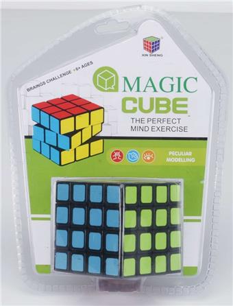 Fourth-order black background heat transfer Rubik's Cube puzzle puzzle puzzle puzzle puzzle puzzle puzzle puzzle toy finger game for stress relief and release   ITEM NO.： W042869