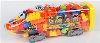 High speed railway puzzle building blocks   ITEM NO.： W045306