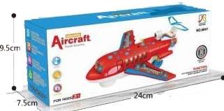 Electric Universal Lighting Music Aircraft (GCC) Electric Aircraft Electric Universal Aircraft Simulation Aircraft Model   ITEM NO.： W054418