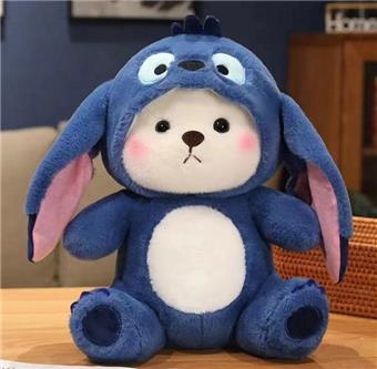 Creative Plush Doll Cute Styling Plush Toy Doll Stitch Transforms into a Bear   ITEM NO.： W054577