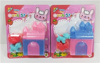 Cartoon Playhouse Villa Clay Set 40g2 Animals   ITEM NO.： W051908