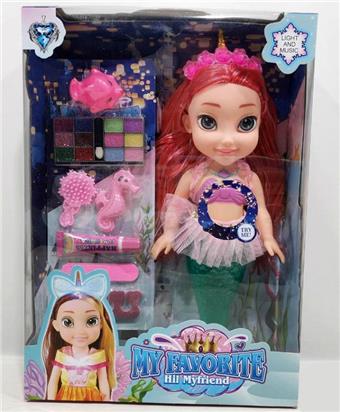 14 inch mermaid single makeup accessory   ITEM NO.： W060155